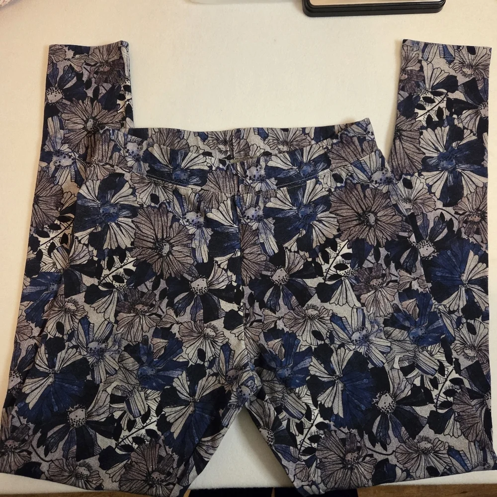 Soft Surroundings Floral Leggings XS